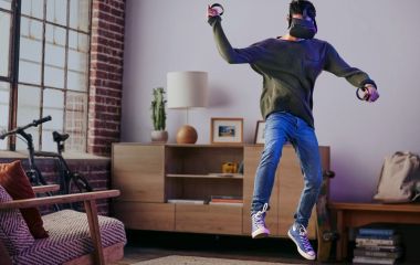 Oculus Quest is a virtual reality game helmet that doesn’t need a PC and is wireless